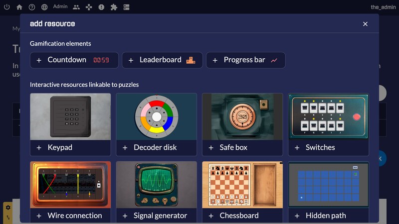 Reusable puzzles